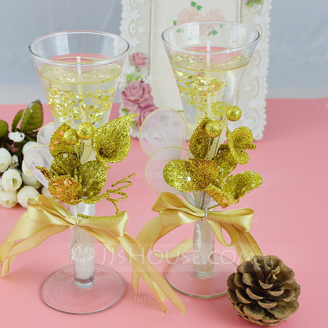 leaf design jelly wax candle 2 pieces 128063266 jjshouse leaf design jelly wax candle 2 pieces 128063266 jjshouse