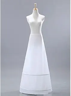 Gorgeous Nylon Medium Fullness Slip Floor Length Women Wedding Petticoats (037024156)