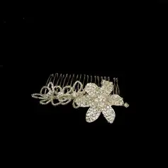 Alloy With Crystal / Rhinestone Women's Hair Combs (042025247)