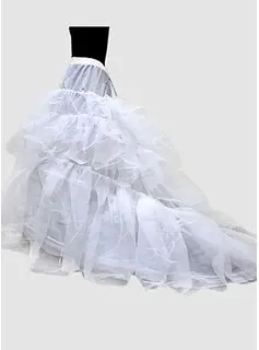 Nylon Ball Gown Chapel Train 1 Tier Floor-length Slip Style/ Wedding Petticoats (037024157)