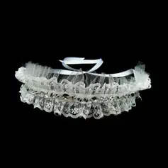 Net / Lace With Rhinestone Women's Headbands (042025241)