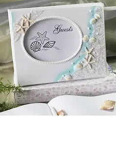 Beach Themed Wedding Guest Book(101018148)