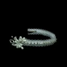 Bridal and special occasion hair hoop headwear (042025240)