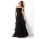 Ligne-A/Princesse Cœur Longeur au sol Organza Robe de Soirée avec Ondulé (017013725)