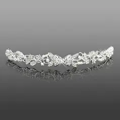 Gorgeous Clear Crystals Wedding Bridal Tiara/ Headpiece (042005717)