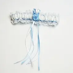 Rose Bridal Garter With Elegant Ribbons (104019302)