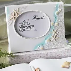 Beach Themed Wedding Guest Book(101018148)