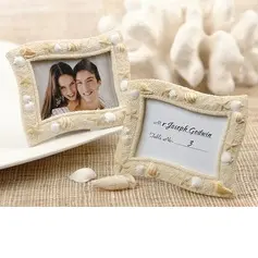 Ocean Breeze Seashell Place Card Holders (089025014)