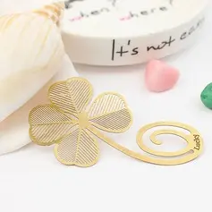 Lovely Clover Shaped Alloy Bookmarks (051016113)