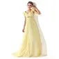 Empire V-neck Sweep Train Chiffon Prom Dress With Ruffle Beading (018021122) Empire V-neck Sweep Train Chiffon Prom Dress With Ruffle Beading (018021122)
