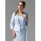 3/4-length Sleeves satin Special Occasion Jacket/ Wedding Wrap (013004070)
