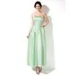 Empire Sweetheart Ankle-Length Satin Bridesmaid Dress With Ruffle (007017162) Empire Sweetheart Ankle-Length Satin Bridesmaid Dress With Ruffle (007017162)