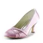 Satin Low Heel Closed Toe Pumps Wedding Shoes With Rhinestone (047020161) Satin Low Heel Closed Toe Pumps Wedding Shoes With Rhinestone (047020161)