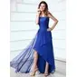 Sheath One-Shoulder Asymmetrical Chiffon Holiday Dress With Ruffle (020017308) Sheath One-Shoulder Asymmetrical Chiffon Holiday Dress With Ruffle (020017308)