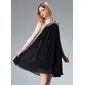 A-Line/Princess One-Shoulder Knee-Length Chiffon Holiday Dress With Ruffle Beading (020003242)