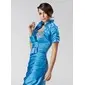 Short Sleeve Satin Special Occasion Wrap (013010119)