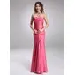 Mermaid Sweetheart Floor-Length Charmeuse Holiday Dress With Beading (020025840) Mermaid Sweetheart Floor-Length Charmeuse Holiday Dress With Beading (020025840)