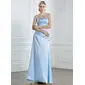 Sheath Sweetheart Floor-Length Satin Prom Dress With Ruffle Beading Sequins (018013096) Sheath Sweetheart Floor-Length Satin Prom Dress With Ruffle Beading Sequins (018013096)