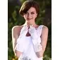 Elastic Satin Embroidery Elbow Wedding Gloves  (014008199)