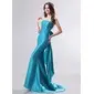 Mermaid Strapless Sweep Train Taffeta Evening Dress (017014276) Mermaid Strapless Sweep Train Taffeta Evening Dress (017014276)