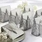 25th Anniversary Favor Box With Silver Ribbon (Set of 12) (050005520)