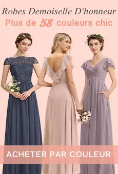 Robes de soirée de mariage