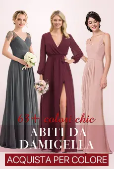 Abiti per festa di nozze