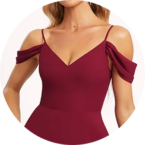 Robes de demoiselle d'honneur bordeaux