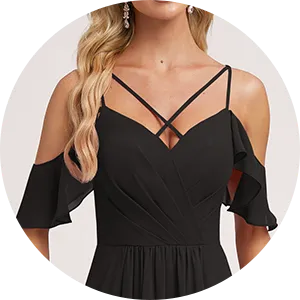 Robes demoiselle d'honneur noires