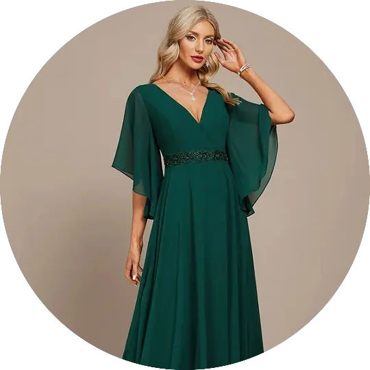 sachin and babi light blue dress Jjshouse Cocktail Dresses Floral Embroidered Long Sleeve Lace Dress For  Evening, Fitted Floral Embroidered Maxi Evening